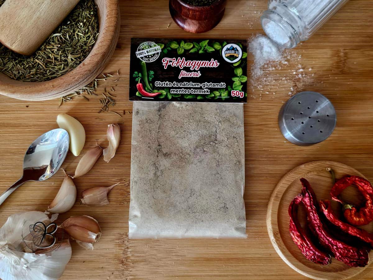 Fokhagymás fűszersó
