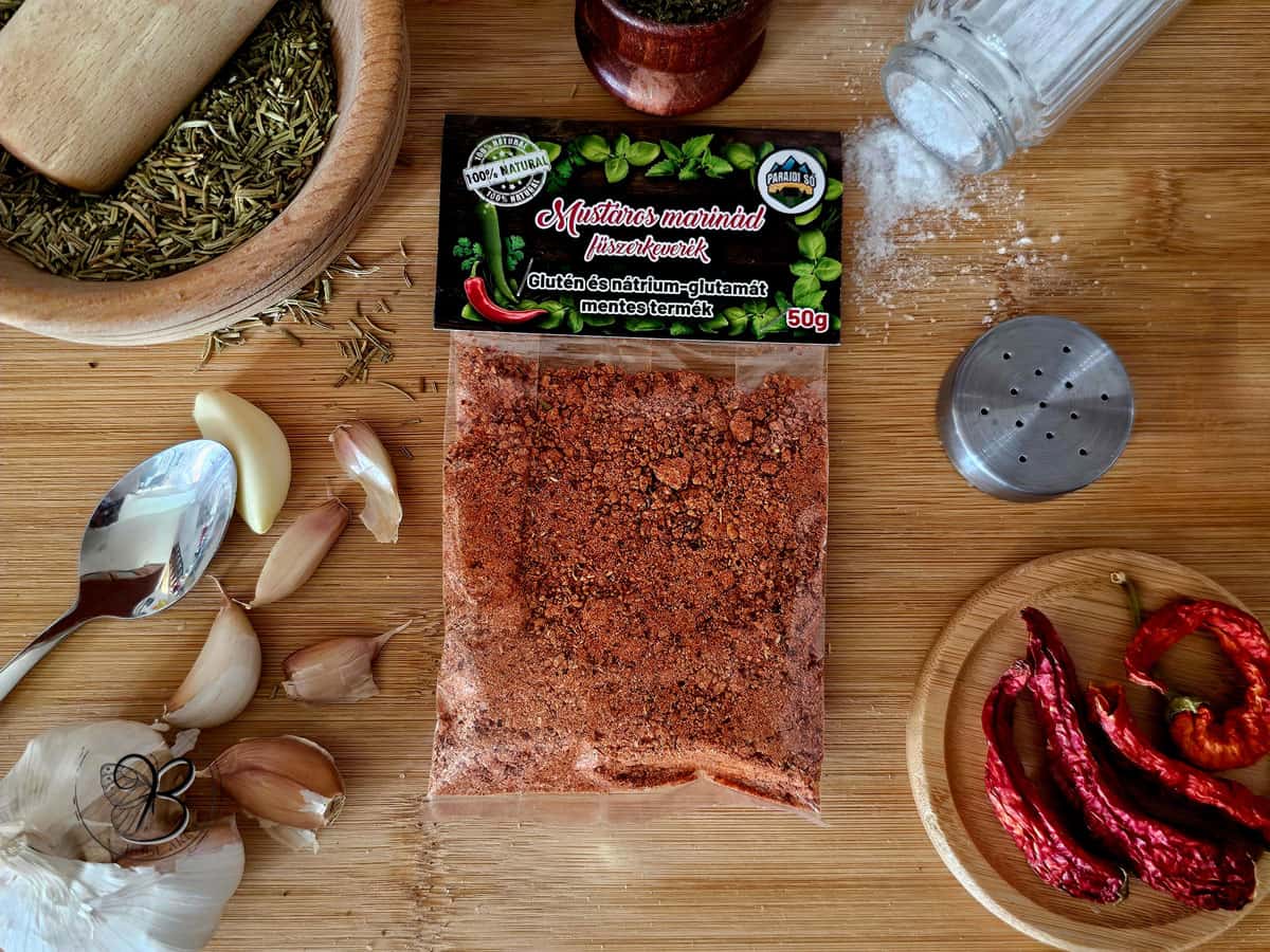 Mustáros marinád fűszerkeverék
