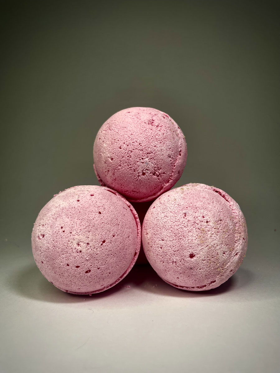 Rózsakvarc - Fürdőbomba Drágakő Karkötővel